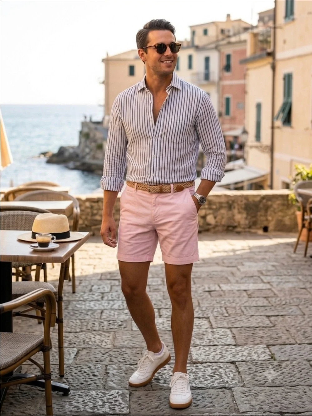 J. Crew Light Pink High-Rise Cotton Bermuda Shorts size 31 NWT